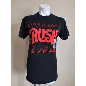 🆕️ Rush Black and Red Short Sleeve Tee